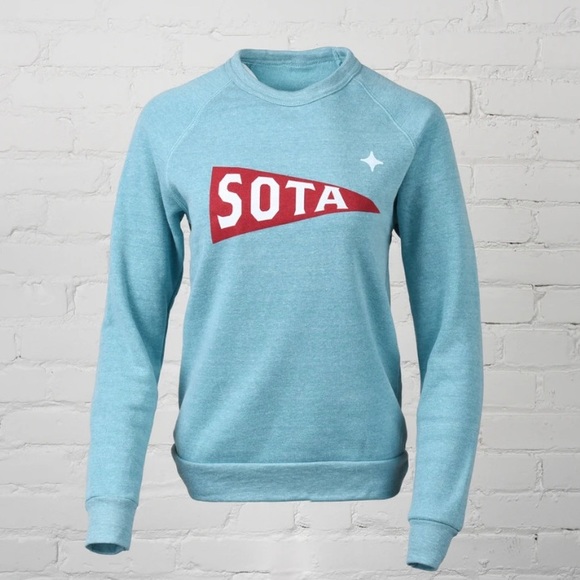 Sota Clothing Tops - Women's Blue Sweatshirt